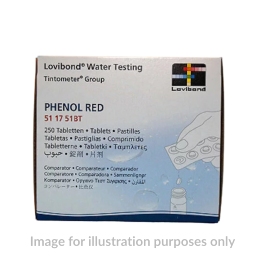 Lovibond Phenol Red Comparitor Test Tablets (511751bt) 0.04kg