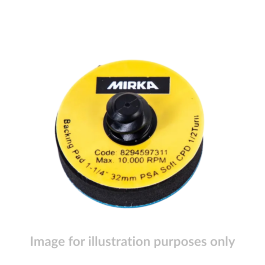 Mirka Backing Pad 32mm Quick Lock No Holes 0.2kg