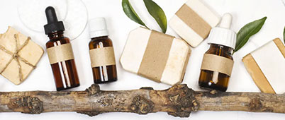 A selection of sustainable beauty products