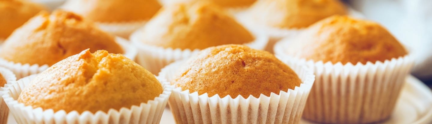Muffins in liners